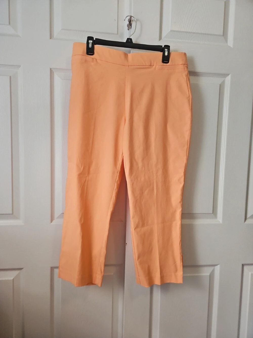 Women's Peach Crop Straight-Leg Pants